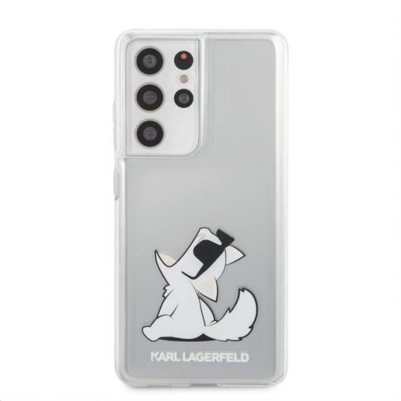 Samsung S21 Ultra KARL LAGERFELD KLHCS21LCFNRC TPU Husă spate - Transparent