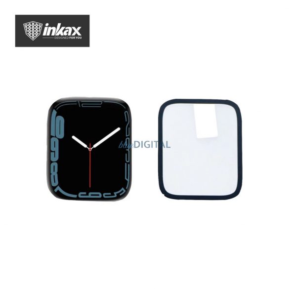 Apple iWatch 4/5/6/SE 40mm Inkax GLW-01 2.5D Folie de sticlă rezistent la șocuri - Negru