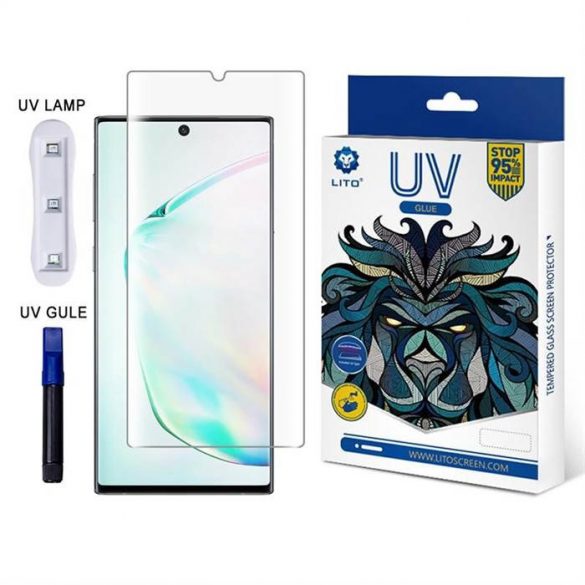 Samsung S7 Edge Lito UV Liquid Glue Film de sticlă 3D - Transparent