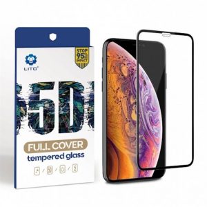 Film de sticlă curbat Motorola Moto G6 Lito 5D - negru