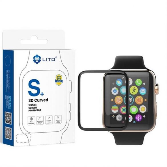 Film 3D Apple iWatch 4/5/6/SE 44 mm Lito S+ - transparent