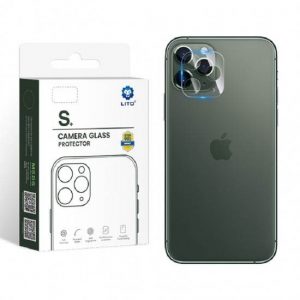 Apple iPhone 12 Pro Lito S+ Film de protecție pentru cameră 3D din sticlă - transparent