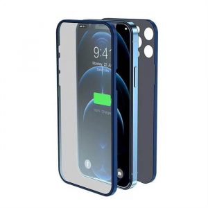 Apple iPhone 12 Pro Lito 360'' Full Protect 2in1 Husă spate + Front Husă - Albastru