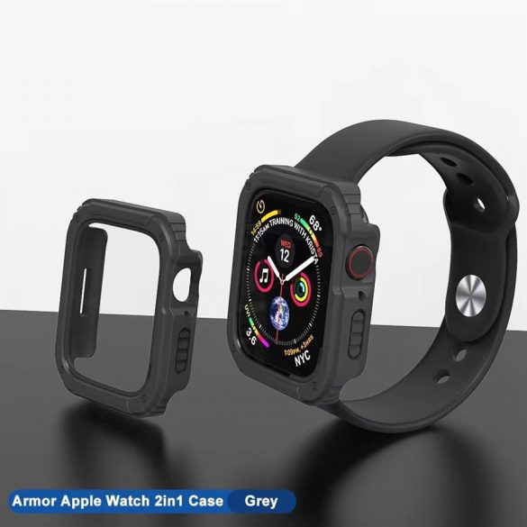 Apple iWatch 1/2/3 42mm Lito S+ Armor sticlă Ecran - Grafit