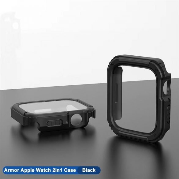 Apple iWatch 4/5/6/SE 40mm Lito S+ Armor sticlă Ecran - Negru