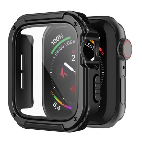 Apple iWatch 4/5/6/SE 44mm Lito S+ Armor sticlă Ecran - Negru