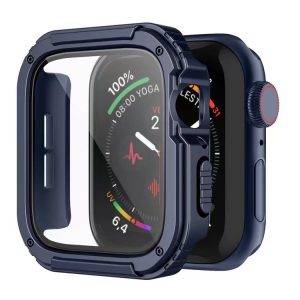 Apple iWatch 7 45mm Lito S+ Armor sticlă Ecran - Albastru închis