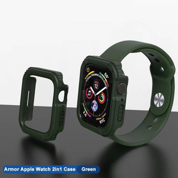 Apple iWatch 7 45mm Lito S+ Armor sticlă Ecran - Verde închis