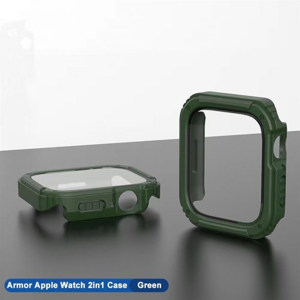 Apple iWatch 7 45mm Lito S+ Armor sticlă Ecran - Verde închis