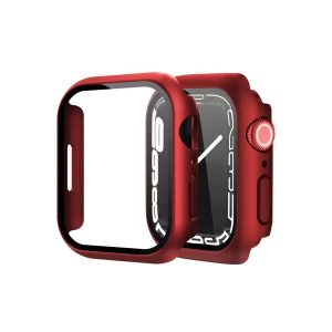 Apple iWatch 1/2/3 42 mm Lito S+ din sticlă față - roșu