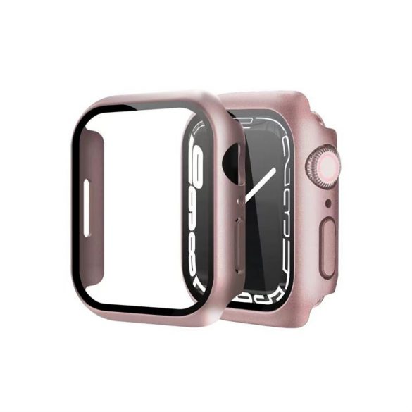 Apple iWatch 4/5/6/SE 40mm Lito S+ Husă frontal din sticlă - Rose Gold