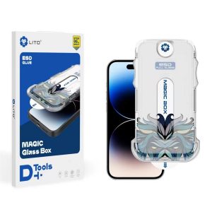 Film Apple iPhone XS Max Lito D+ Tools 2.5D Full Glass - Negru