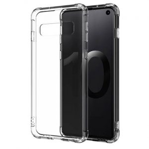 Husă din silicon antișoc Apple iPhone 11 Pro Max - Transparentă