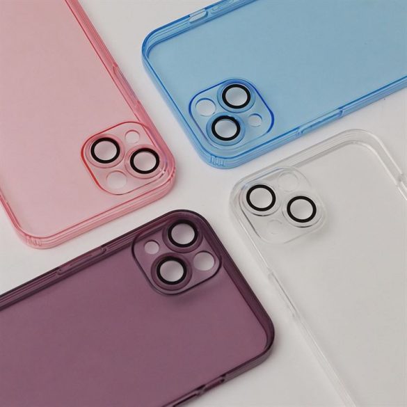 Husă din silicon Apple iPhone 11 Pro Slim Color - Transparentă