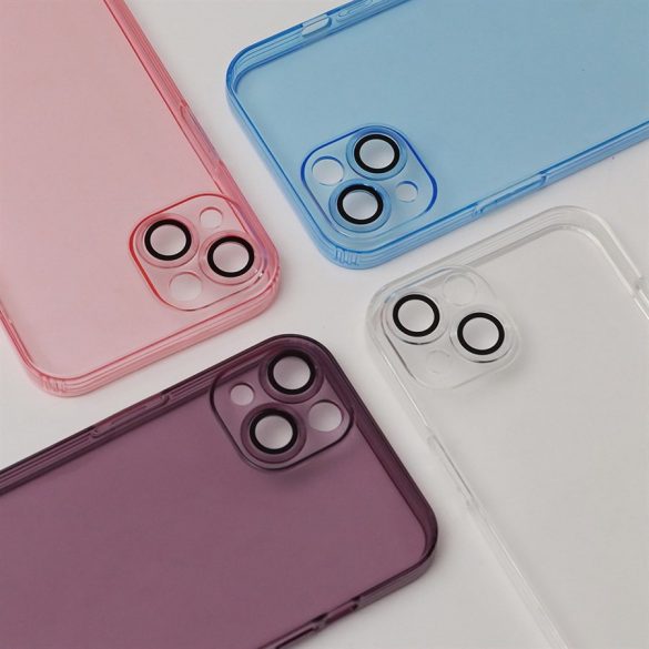 Husa spate din silicon Samsung S21 FE Slim Color - Transparenta