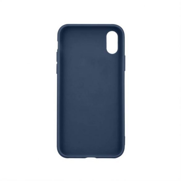 Apple iPhone X/XS TPU mat - albastru închis