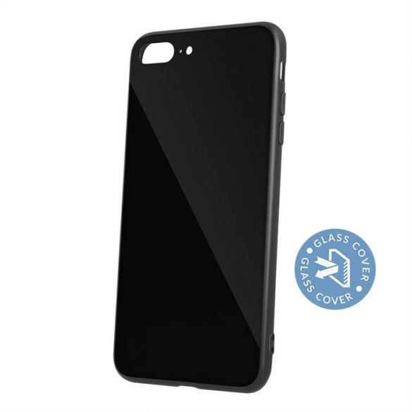 Spate din sticlă Apple iPhone XS Max - negru