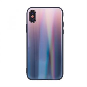 Apple iPhone X/XS Aurora Glass Spate - Aur roz