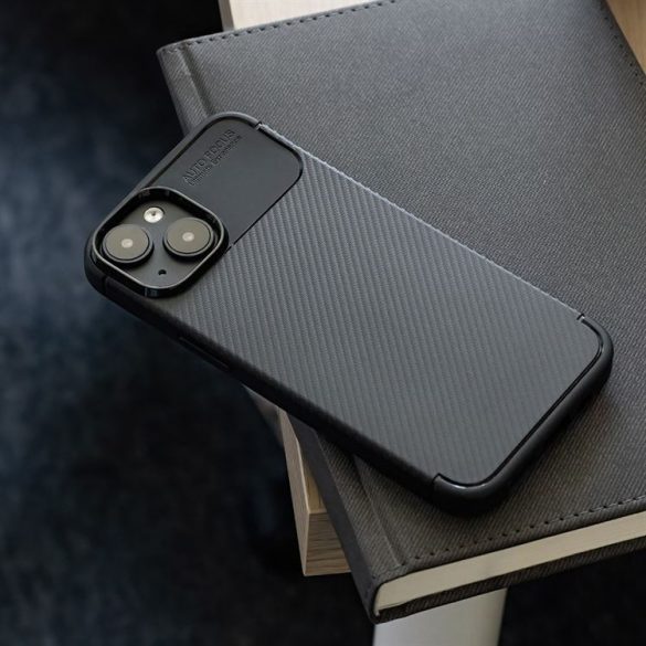 Apple iPhone 16 Pro Carbon Black TPU - Negru