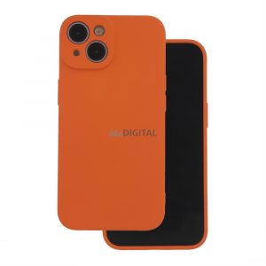 Apple iPhone 15 Silicon Back Cover - Portocaliu