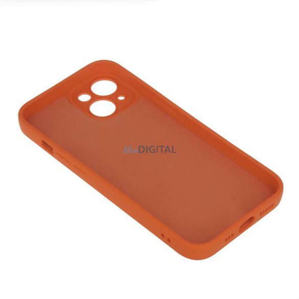 Apple iPhone 15 Silicon Back Cover - Portocaliu