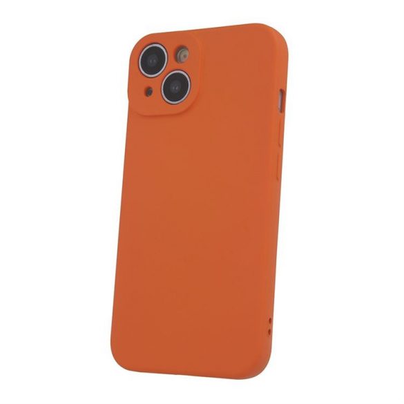 Apple iPhone 15 Pro Silicon Back Cover - Portocaliu