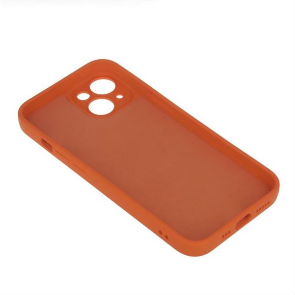 Apple iPhone 15 Pro Silicon Back Cover - Portocaliu