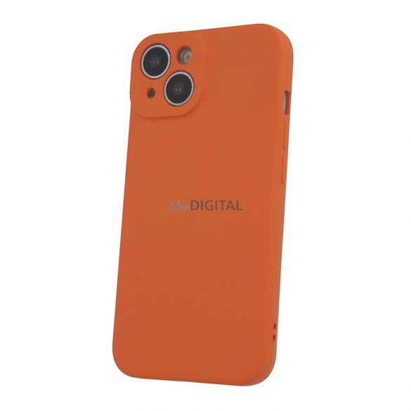 Samsung S23 FE Silicon Back Cover - Portocaliu