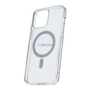 Apple iPhone 16 Anti Shock Magsafe Back Cover - Transparent