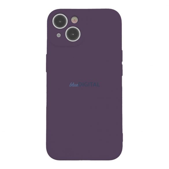 Apple iPhone 12/12 Pro Silicon Back Cover - Violet