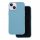 Apple iPhone 12/12 Pro Silicon Back Cover - Albastru deschis