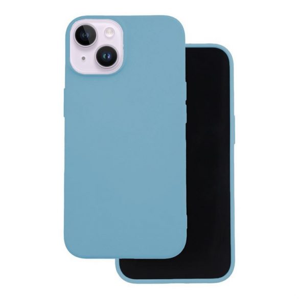 Apple iPhone 12/12 Pro Silicon Back Cover - Albastru deschis