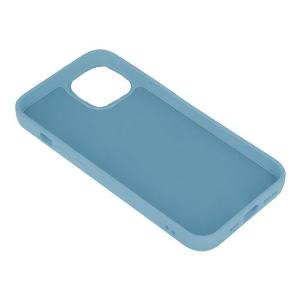 Apple iPhone 12/12 Pro Silicon Back Cover - Albastru deschis