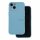 Apple iPhone 13 Silicon Back Cover - Albastru deschis