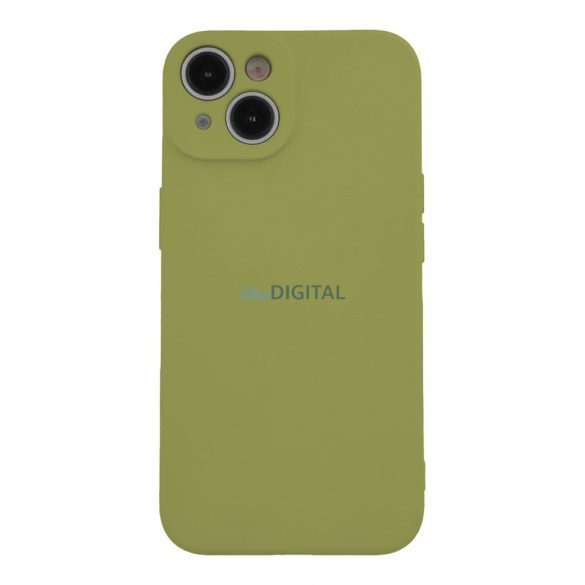 Apple iPhone 16 Silicon Back Cover - Olive