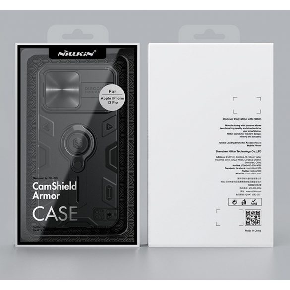 Husa din spate Nillkin CamShield Armor Apple iPhone 11 Pro Max - negru