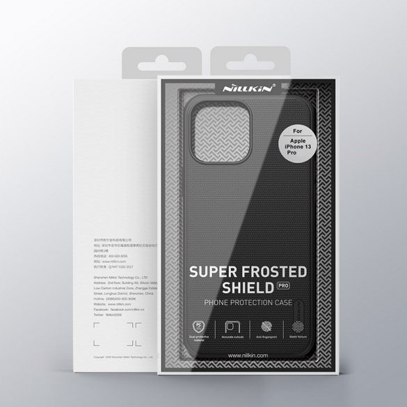 Husa din spate Apple iPhone 13 Pro Nillkin Super Shield Pro - neagra