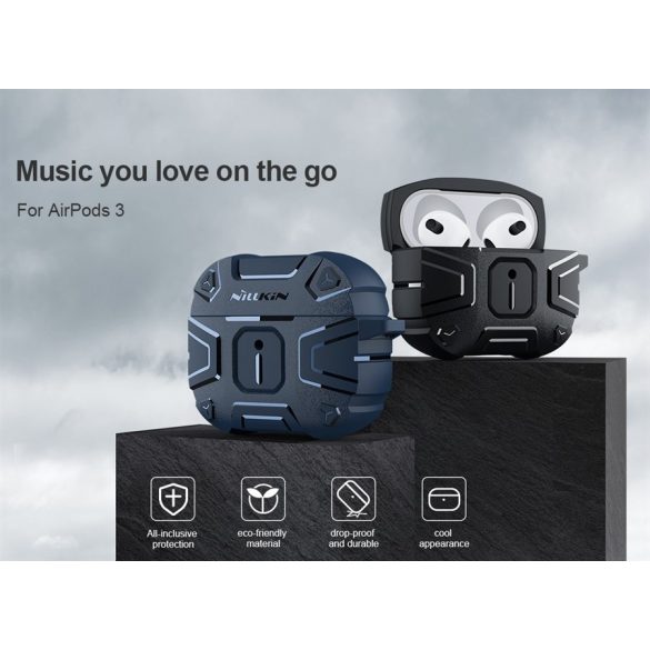 Husă Apple Airpods 3 Nillkin Explorer - albastră