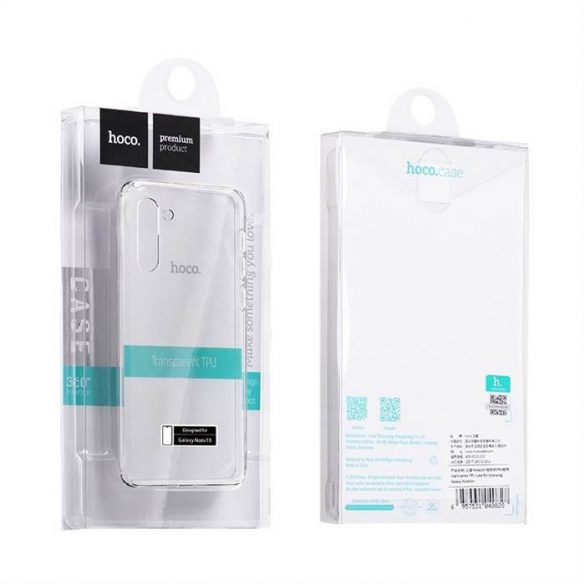 Samsung Note 10 HOCO Light Series TPU - Transparent