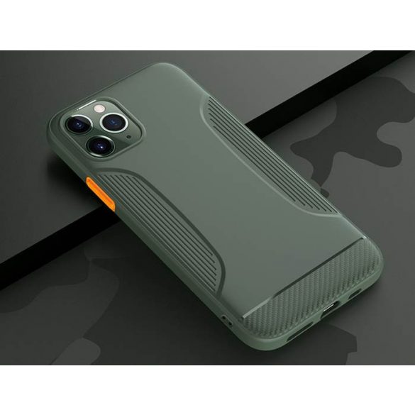 Apple iPhone 11 Pro Max HOCO Warrior TPU - Verde închis