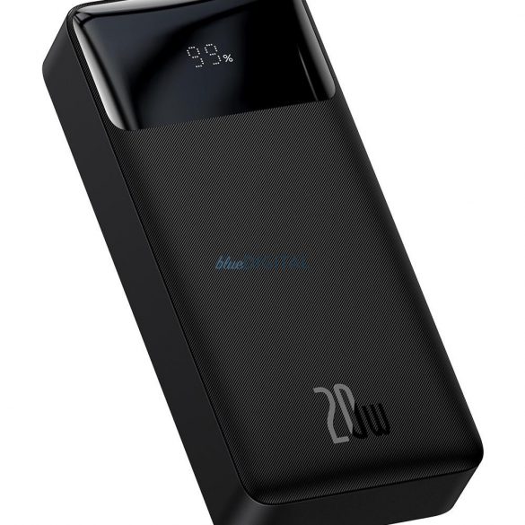 Baseus Bipow Digital 20W PD QC 3.0 + PD 20000 mAh Powerbank - Fekete