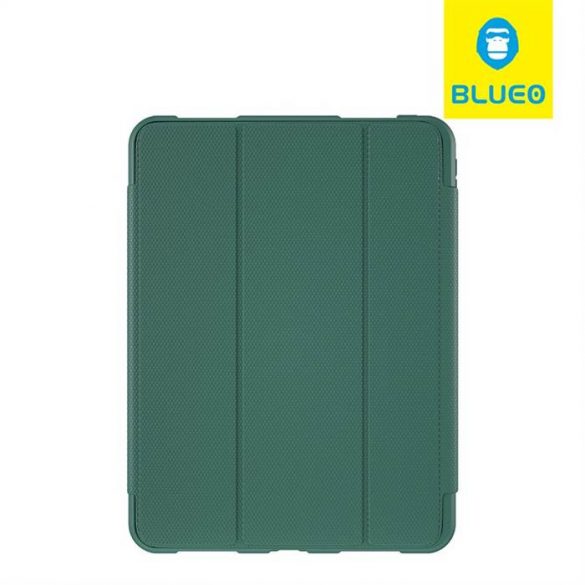 Husă Apple iPad 12,9 inchi Blueo Military Book - Verde închis