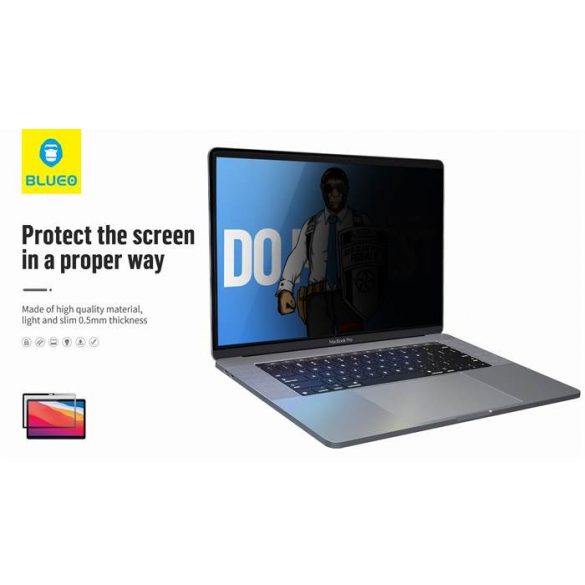 Folie de confidențialitate Apple MacBook Pro 16 Blueo - neagră"