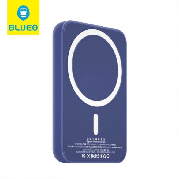 Blueo P008 5000 mAh Magsafe Powerbank - Albastru