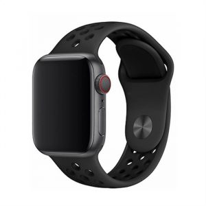 Curea de ceas Apple iWatch Devia Delux Sport 2 38/40mm - Negru