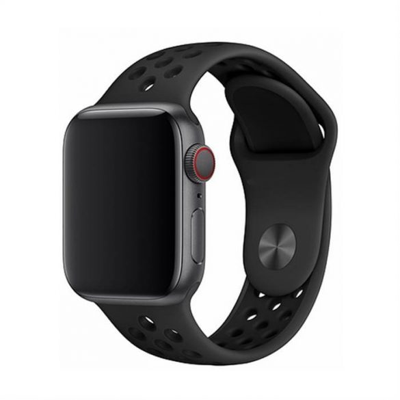 Curea de ceas Apple iWatch Devia Delux Sport 2 42/44mm - Negru