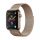 Apple iWatch Devia Curea elegantă de ceas milaneză de 38/40 mm - Aur