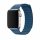 Curea de ceas Apple iWatch Devia Elegant Leather Loop 38/40mm - Albastru