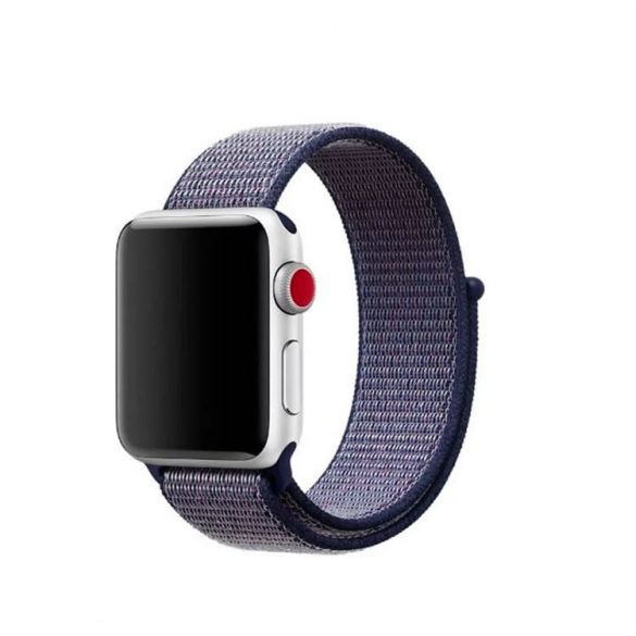 Curea de ceas Apple iWatch Devia Delux Sport 3 38/40/41 mm - Albastru închis