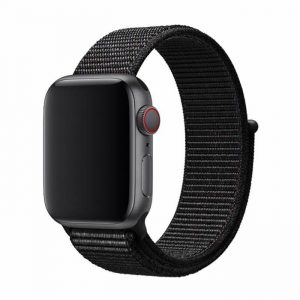 Curea de ceas Apple iWatch Devia Delux Sport 3 42/44mm - Negru